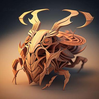 3D model Myrmoteras toro (STL)